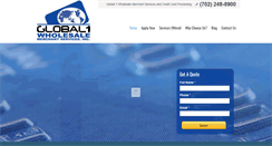 Desktop Screenshot of global1wms.com