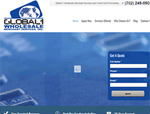 Tablet Screenshot of global1wms.com